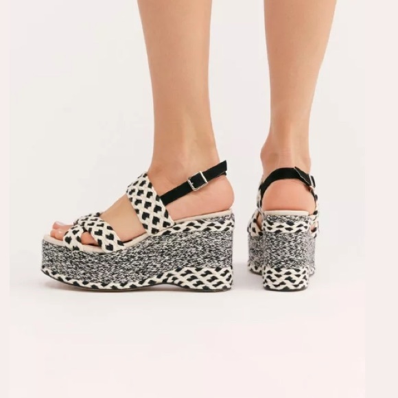 Free People Dolce Platform Wedge sandal - Picture 3 of 9